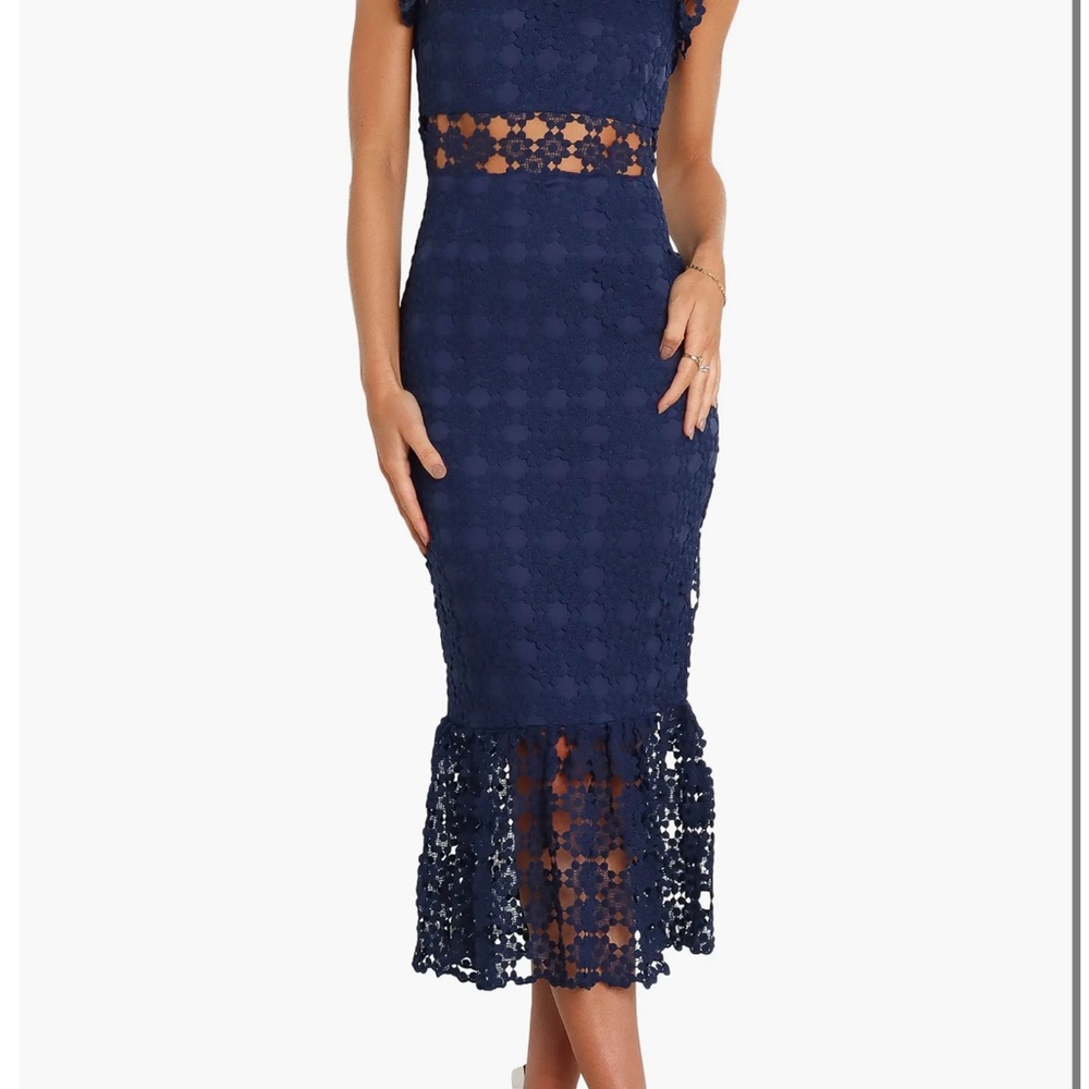 Petal & Pup - Lauren Lace Overlay Dress